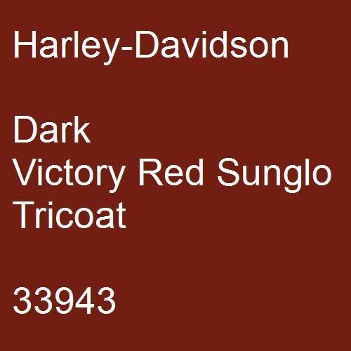 Harley-Davidson, Dark Victory Red Sunglo Tricoat, 33943.